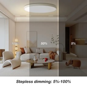 Brilagi - POOL SMART LED dimmelhető lámpa 128W/230V átmérő 100 cm Wi‑Fi Tuya fehér + távirányító
