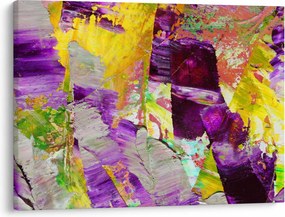 Absztrakció kép - festmény (70x50 cm)