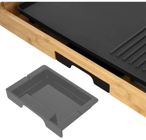 Sencor - Asztali elektromos grill 1800W/230V bambusz