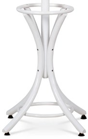 Masszív fa fogas, matt fehér, 185 cm