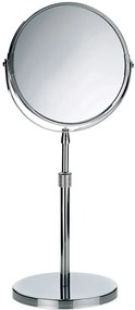Kela Silvana kozmetikai tükör 16x38 cm kerek ezüst 20846
