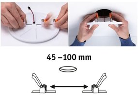 Paulmann 92397 - LED/8,5W IP44 Fürdőszobai beépíthetó lámpa VARIFIT 230V