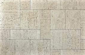Burkolat Vaspo Travertin bézs 35x23,4; 35x11,6; 23,4x23,4 cm dombor V55006