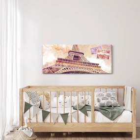Kép - Kilátás Párizsból (120x50 cm)