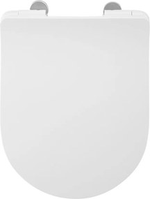 Sapho Sapho, EDITA WC-ülőke, SLIM, Soft Close, fehér, 1703-458
