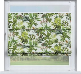 Dekoria Római pliszírozott roló Szicília 100x170 zöld árnyalatok