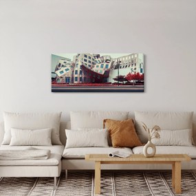 Kép - építészeti épület (120x50 cm)