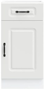 vidaXL Konyhai alsó szekrény Kalmar fehér műfa