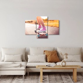 Egy gördeszka képe (90x60 cm)