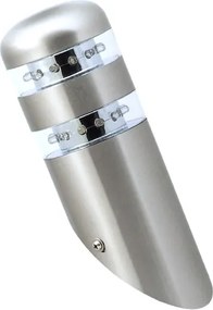 LED-es kerti fali lámpa ferde fém takarékos