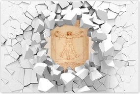 Poszterek 90x60 Vitruvius ember