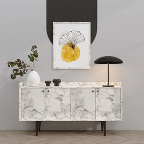 Konzolasztal Navi - Carrara Marble