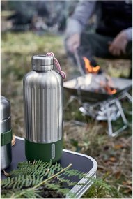 Ezüstszínű rozsdamentes acél termopalack 850 ml Explorer – Black + Blum