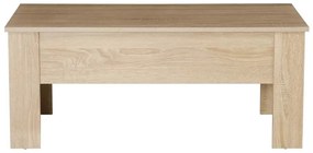 Konferenciasztal RIWA kihúzható lappal, 100x50 cm, sonoma tölgy