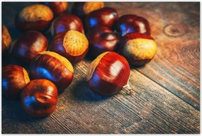 Poszterek 120x80 Dió a deszkán Bronz