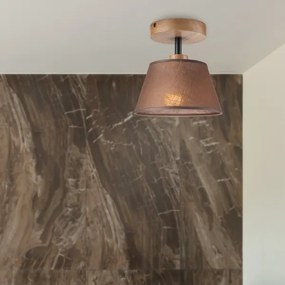 Brilagi - LED  Felületre szerelhető csillár  ANTHONY 1xE14/60W/230V tölgy/barna