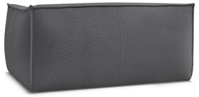 Sötétszürke buklé kanapé 170 cm Giorgia – Bobochic Paris