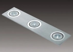 Italux DOWNLIGHTS MQ71815-3B Beépíthető spotlámpa 3x1W/LED