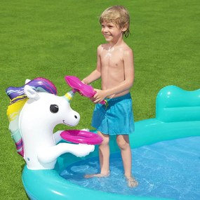 BESTWAY UNIKORNIS PANCSOLÓ SZETT 274 cm x 198 cm x 137 cm