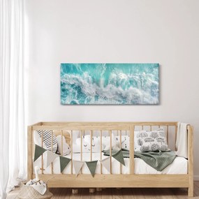 Kép - Kilátás az óceán hullámaira (120x50 cm)