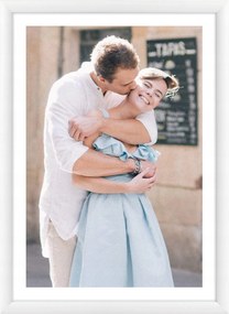 Fa képkeret Fehér 21x30 A4