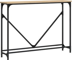 vidaXL sonoma tölgy színű szerelt fa dohányzóasztal 102x22,5x75 cm