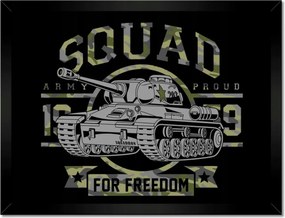 Poszterek keretben 40x30 Elit tank 203 háború