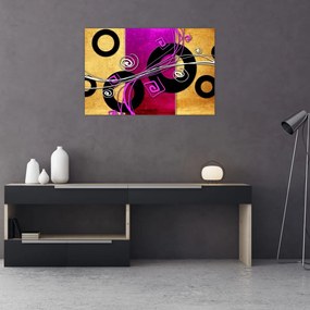 Az absztrakció képe (90x60 cm)