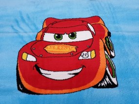 Autók Kék Verdás Autós Gyerekszőnyeg Villám McQueen