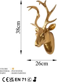 Bust of Deer - 1