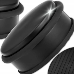 Ütköző Ütköző Ütköző Ajtóhoz Nehéz Fém Rozsdamentes Acél Alacsony Fekete