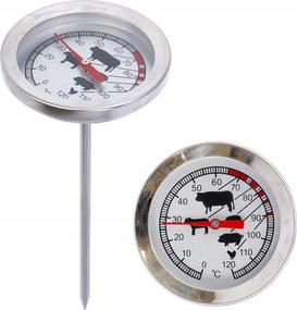 Konyhai Húshőmérő Precíziós Sütőhöz Rozsdamentes Acél