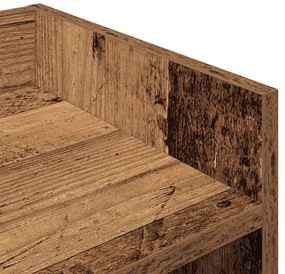 komód Régi fa 105x30x70 cm Gépelt fa