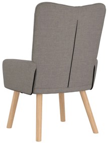 Pihentető Szék Taupe Szövet