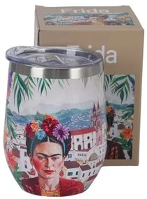 Rozsdamentes acél hőtartó termosz pohár 330 ml Frida MEXICAN ART