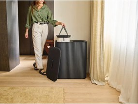 Fekete bambusz szennyeskosár 2x45 l Tota Luxe – Joseph Joseph