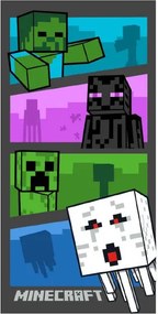 Minecraft Adventure Time fürdőlepedő, strand törölköző 70x140cm