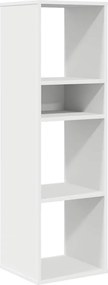vidaXL könyvszekrény fehér 34x31x112 cm szerelt fa