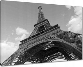 Vászonkép 70x50 Eiffel-torony alulról