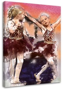 Gario Vászonkép Kis balerinák Méret: 40 x 60 cm