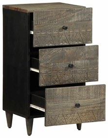 tömörfa mangó komód 40x33x75 cm