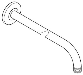 GROHE 27851000 - TEMPESTA 400 mm zuhanykar, fényes króm