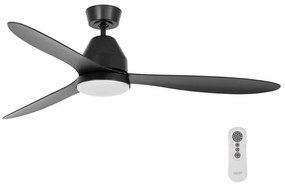 Lucci air 213044 - Mennyezeti ventilátor WHITEHAVEN 1xGX53/18W/230V fekete + távirányító