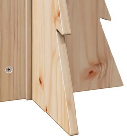 tömör fenyőfa karácsonyfa-dekoráció 69,5 cm