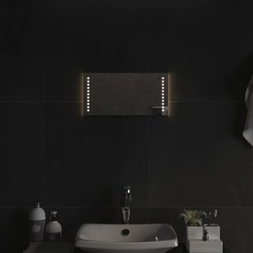 LED-es fürdőszobatükör 20x40 cm
