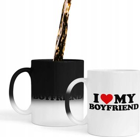 Mágikus Bögre Valentin Napra És Love My Boyfriend Trend Sláger Ajándék
