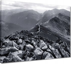 Vászonkép 50x40 A Tátra főcsúcsa