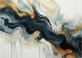 Üveg kép - Márványozott rajz (70x50 cm)