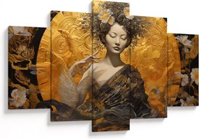 Kép - Japán hölgy (150x105 cm)