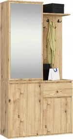 Előszoba Szett Entro Pk Tölgy Artisan Akd